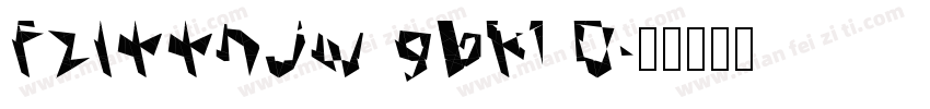 fzltthjw gbk1 0字体转换